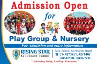 Admission Open for Play Group & Nursery